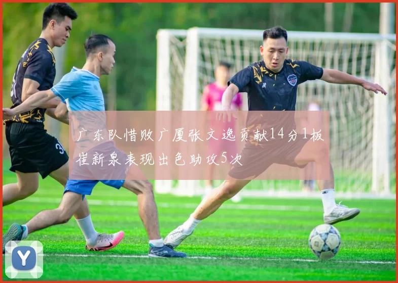 广东队惜败广厦张文逸贡献14分1板崔新泉表现出色助攻5次